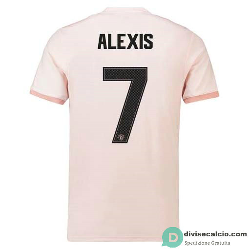 Maglia Manchester United Gara Away 7#ALEXIS Cup Printing 2018-2019