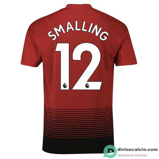 Maglia Manchester United Gara Home 12#SMALLING 2018-2019