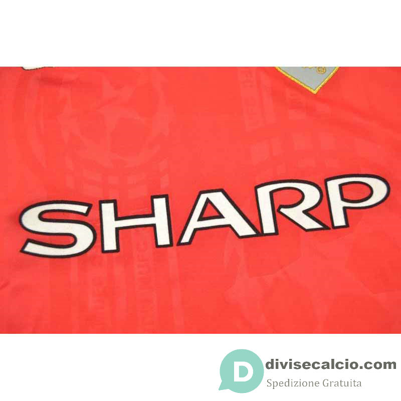 Maglia Manchester United Gara Home 1999 2000