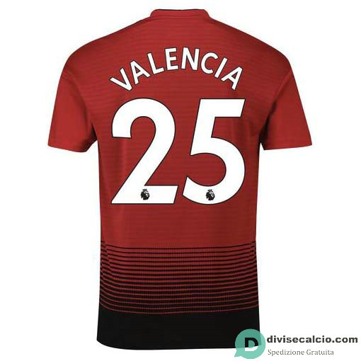 Maglia Manchester United Gara Home 25#VALENCIA 2018-2019