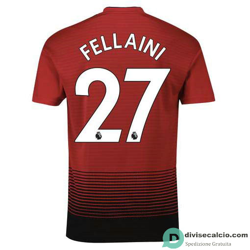 Maglia Manchester United Gara Home 27#FELLAINI 2018-2019