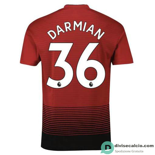 Maglia Manchester United Gara Home 36#DARMIAN 2018-2019