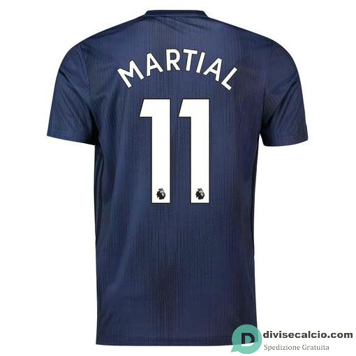 Maglia Manchester United Gara Third 11#MARTIAL 2018-2019