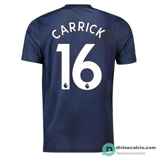 Maglia Manchester United Gara Third 16#CARRICK 2018-2019