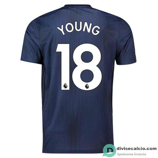 Maglia Manchester United Gara Third 18#YOUNG 2018-2019