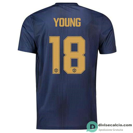 Maglia Manchester United Gara Third 18#YOUNG Cup 2018-2019