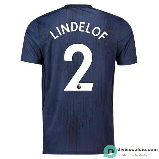 Maglia Manchester United Gara Third 2#LINDELOF 2018-2019