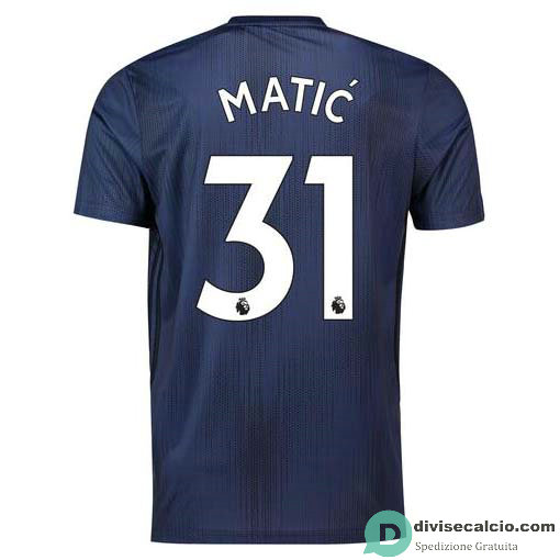 Maglia Manchester United Gara Third 31#MATIC 2018-2019