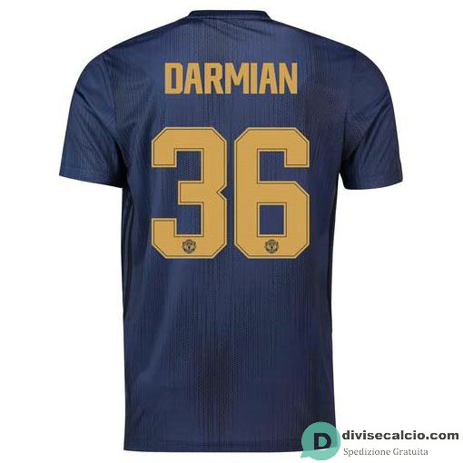 Maglia Manchester United Gara Third 36#DARMIAN Cup 2018-2019