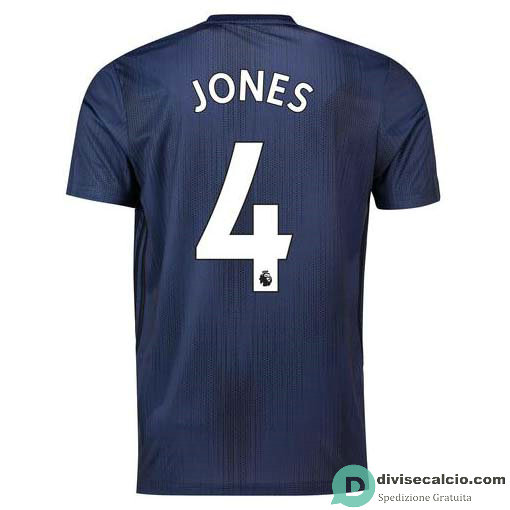 Maglia Manchester United Gara Third 4#JONES 2018-2019