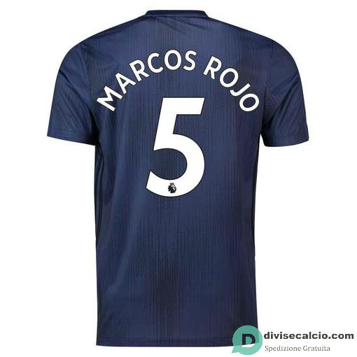 Maglia Manchester United Gara Third 5#MARCOS ROJO 2018-2019