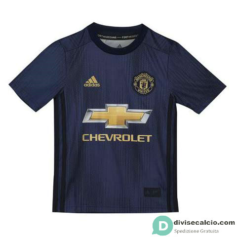 Maglia Manchester United Bambina Gara Third 2018-2019