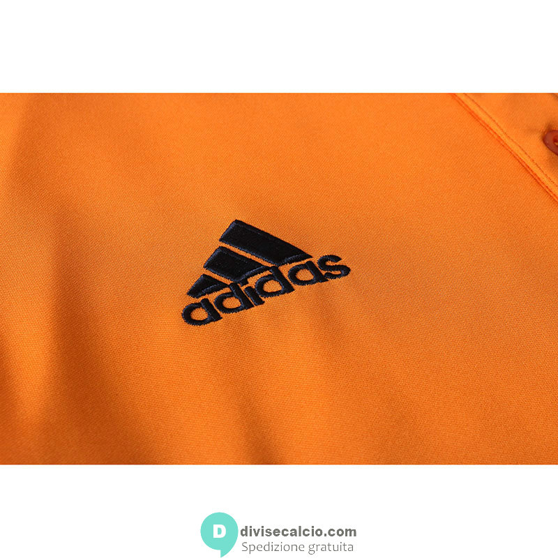 Maglia Manchester United Polo Orange 2020/2021