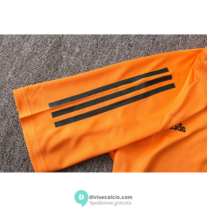 Maglia Manchester United Polo Orange 2020/2021