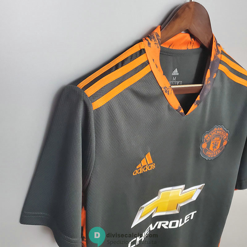 Maglia Manchester United Portiere Black 2020/2021