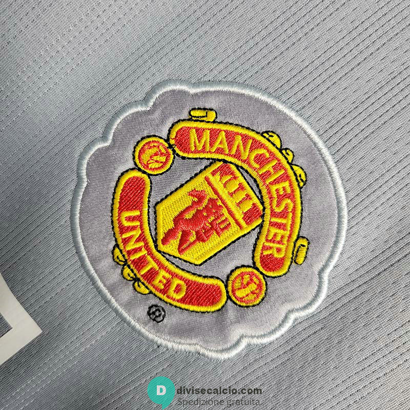 Maglia Manchester United Portiere Grey Retro 2007/2008