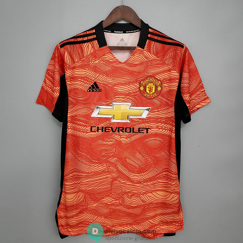 Maglia Manchester United Portiere Orange 2021/2022