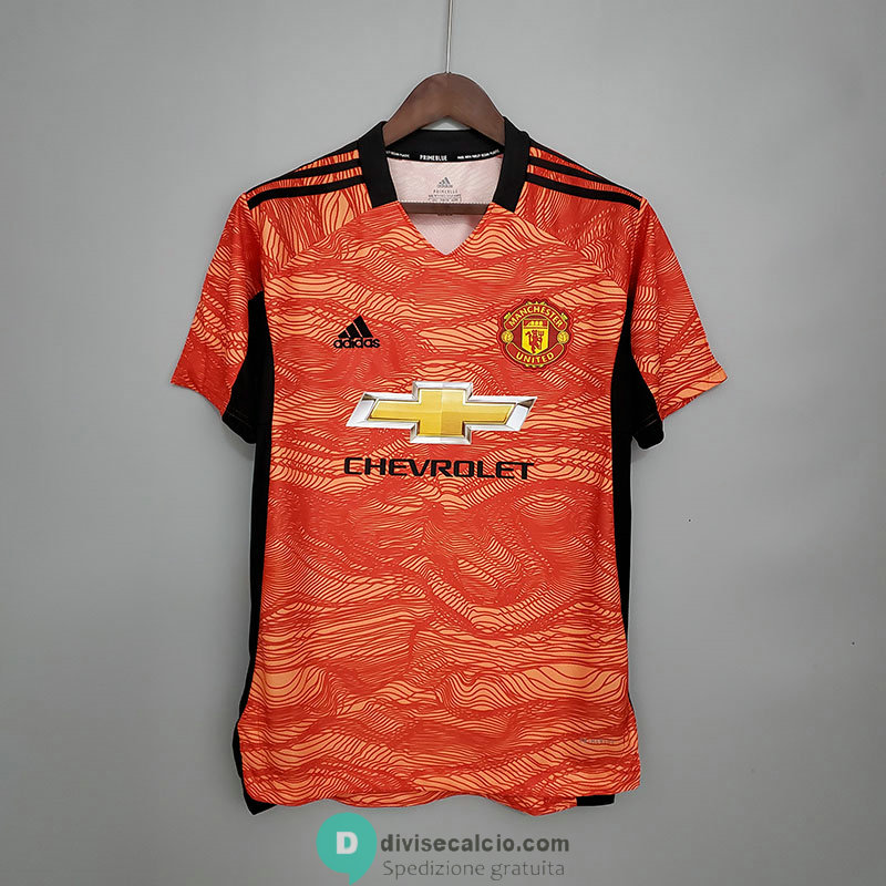 Maglia Manchester United Portiere Orange 2021/2022