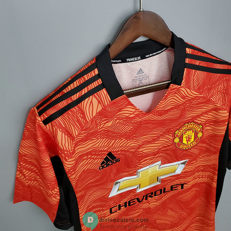 Maglia Manchester United Portiere Orange 2021/2022