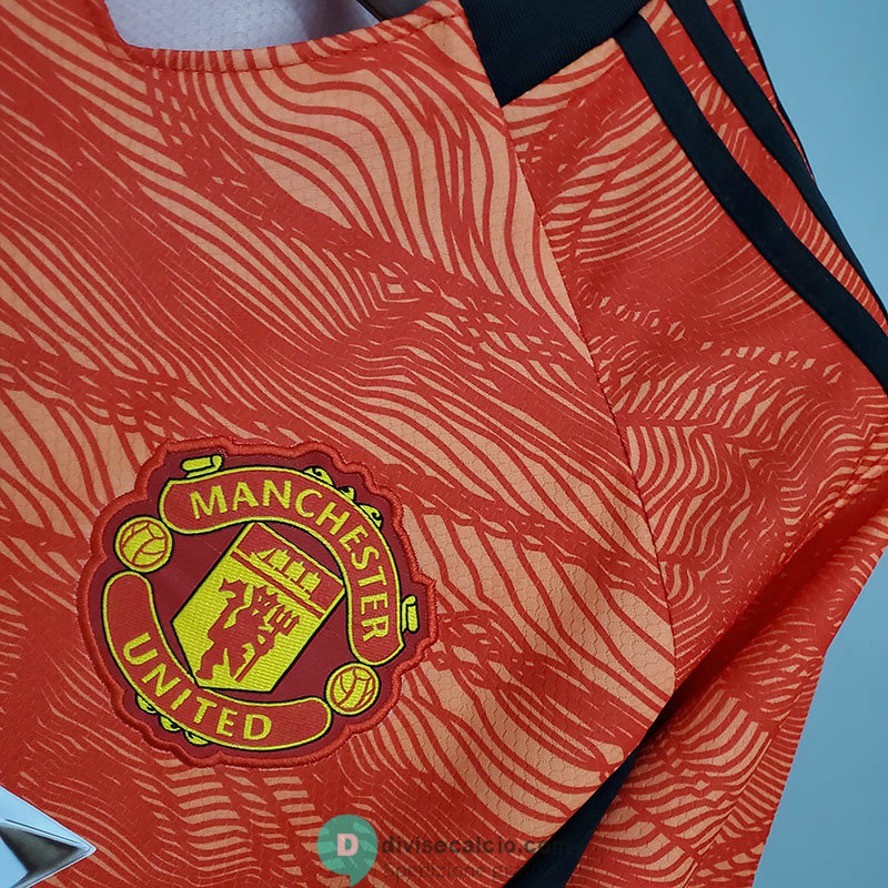 Maglia Manchester United Portiere Orange 2021/2022