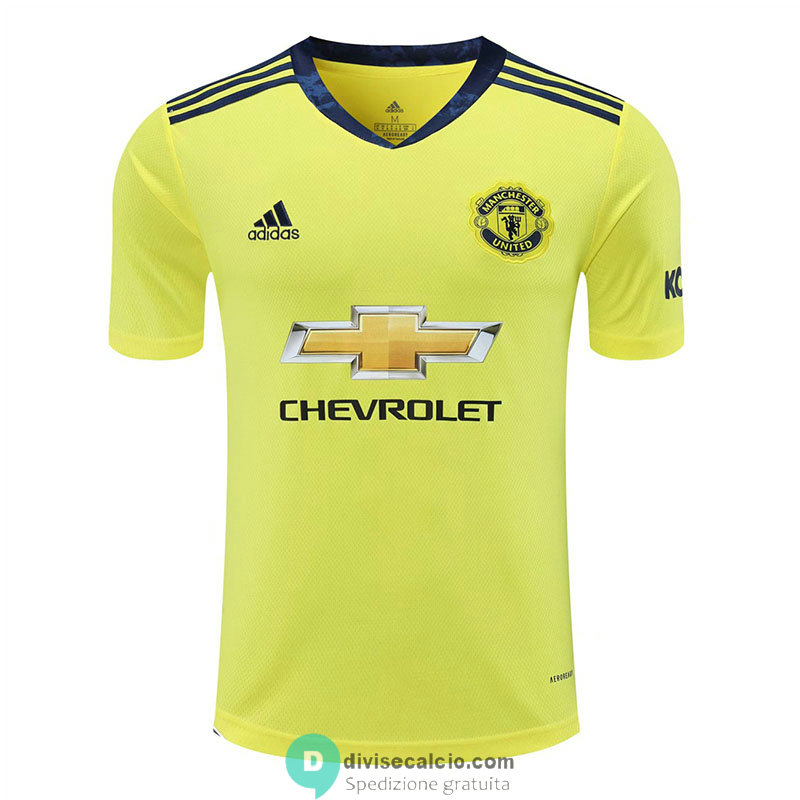 Maglia Manchester United Portiere Yellow 2020/2021