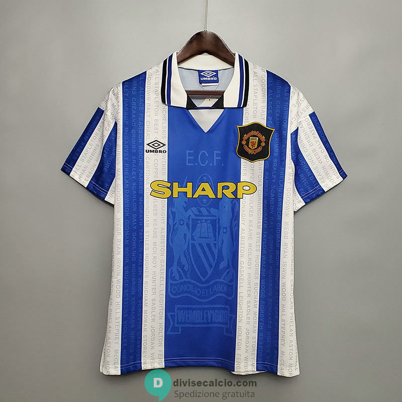 Maglia Manchester United Retro Gara Away 1994/1996