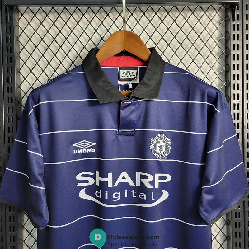 Maglia Manchester United Retro Gara Away 1999/2000