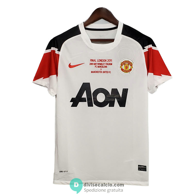 Maglia Manchester United Retro Gara Away 2010/2011