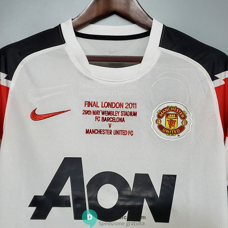 Maglia Manchester United Retro Gara Away 2010/2011