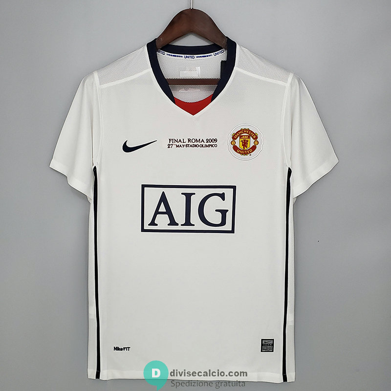 Maglia Manchester United Retro Gara Away Champions League 2008/2009