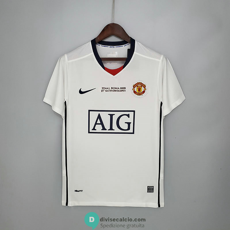 Maglia Manchester United Retro Gara Away Champions League 2008/2009