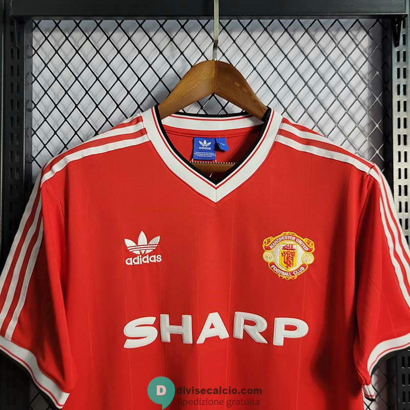 Maglia Manchester United Retro Gara Home 1984/1985