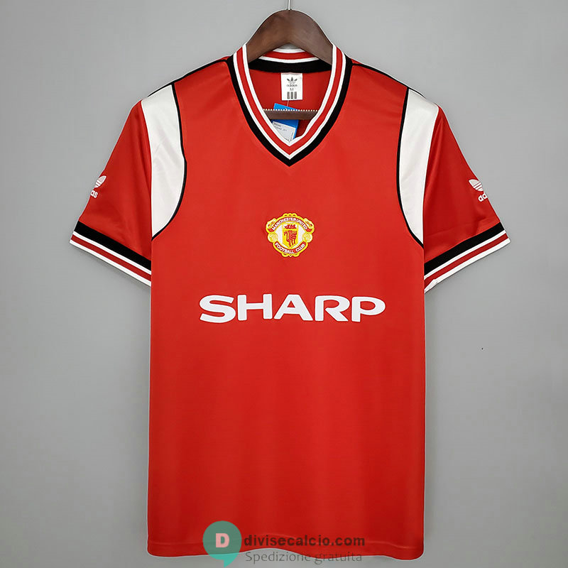 Maglia Manchester United Retro Gara Home 1985/1986