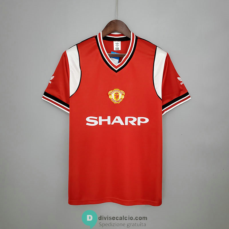 Maglia Manchester United Retro Gara Home 1985/1986