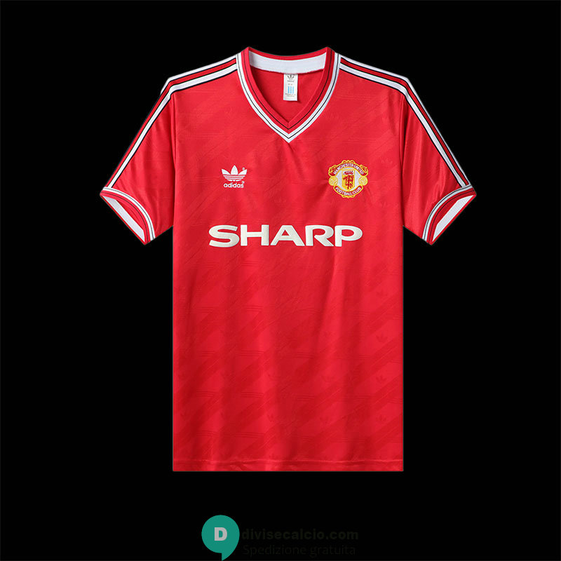 Maglia Manchester United Retro Gara Home 1986/1988