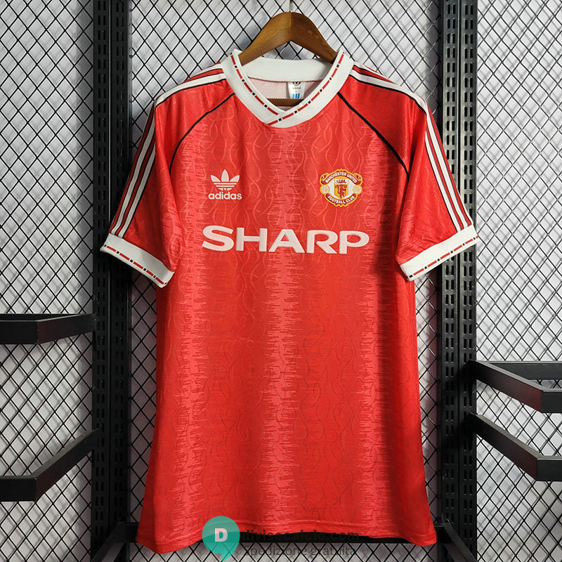 Maglia Manchester United Retro Gara Home 1990/1992