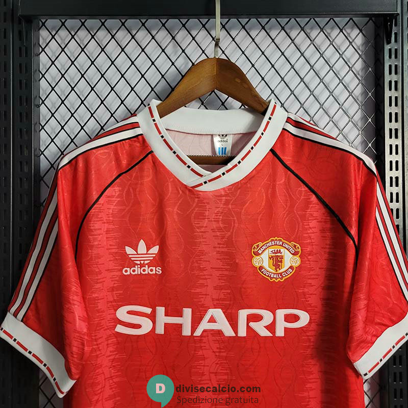 Maglia Manchester United Retro Gara Home 1990/1992