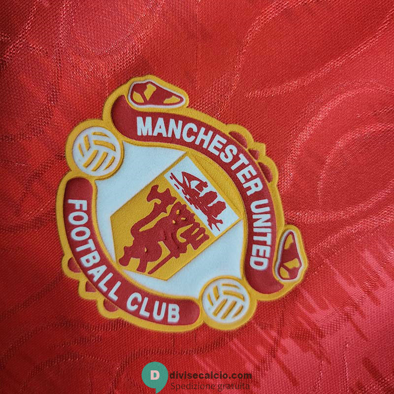 Maglia Manchester United Retro Gara Home 1990/1992