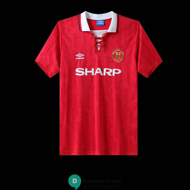 Maglia Manchester United Retro Gara Home 1992/1993