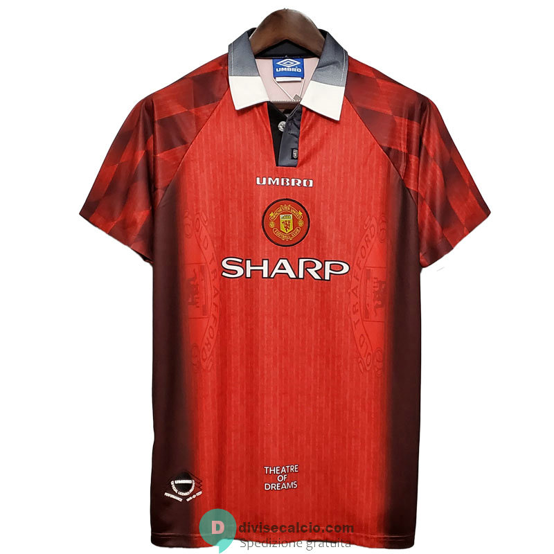 Maglia Manchester United Retro Gara Home 1996/1997