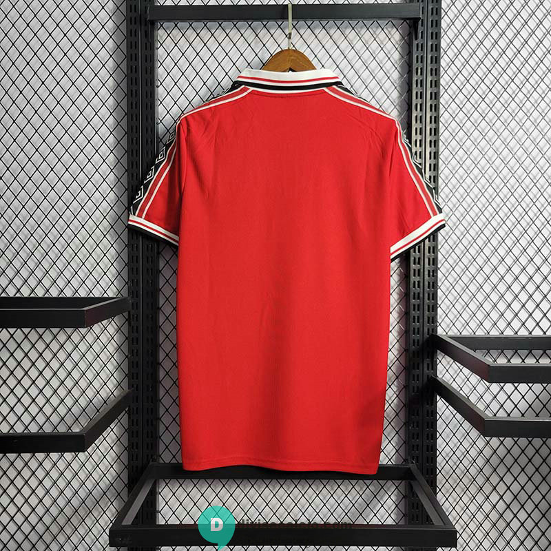 Maglia Manchester United Retro Gara Home 1998/1999