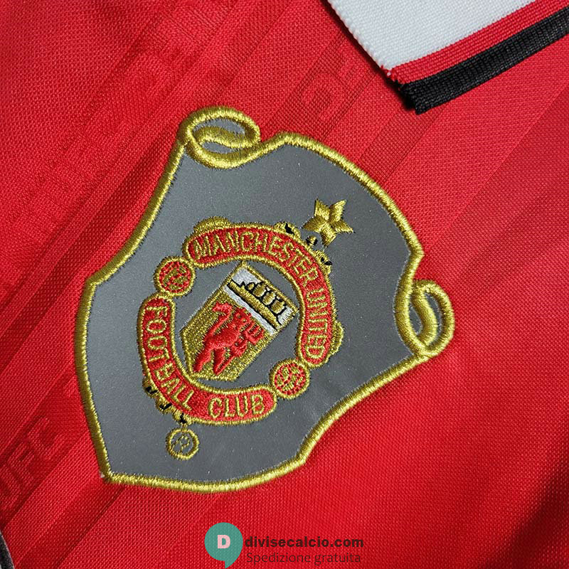 Maglia Manchester United Retro Gara Home 1999/2000