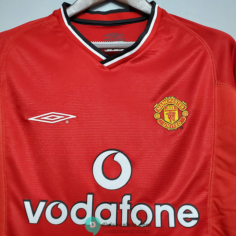 Maglia Manchester United Retro Gara Home 2000/2001