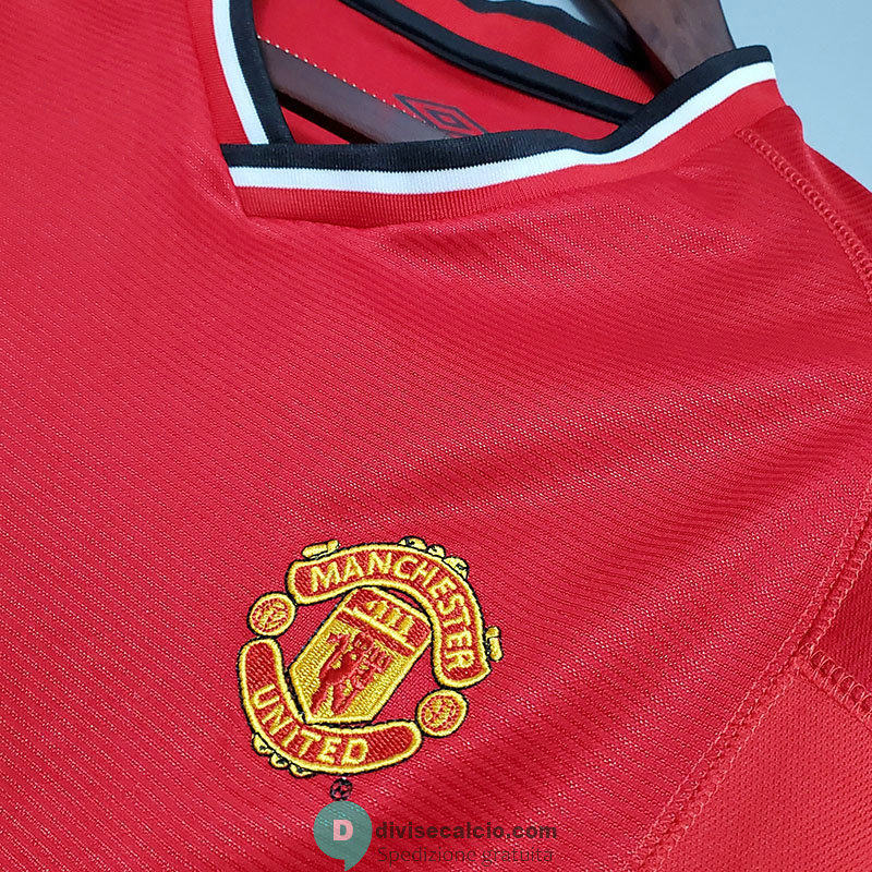 Maglia Manchester United Retro Gara Home 2000/2001