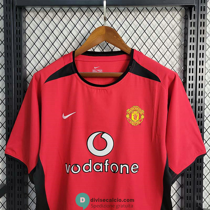 Maglia Manchester United Retro Gara Home 2002/2004