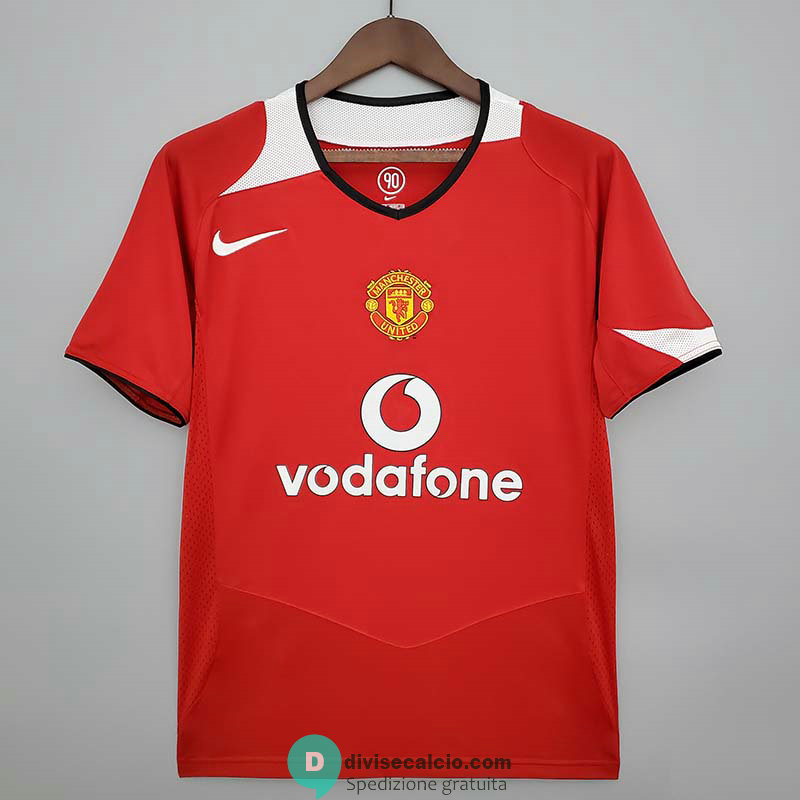 Maglia Manchester United Retro Gara Home 2004/2006