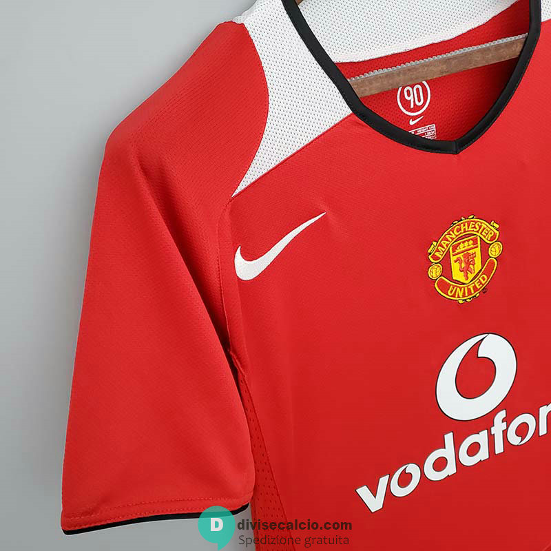 Maglia Manchester United Retro Gara Home 2004/2006