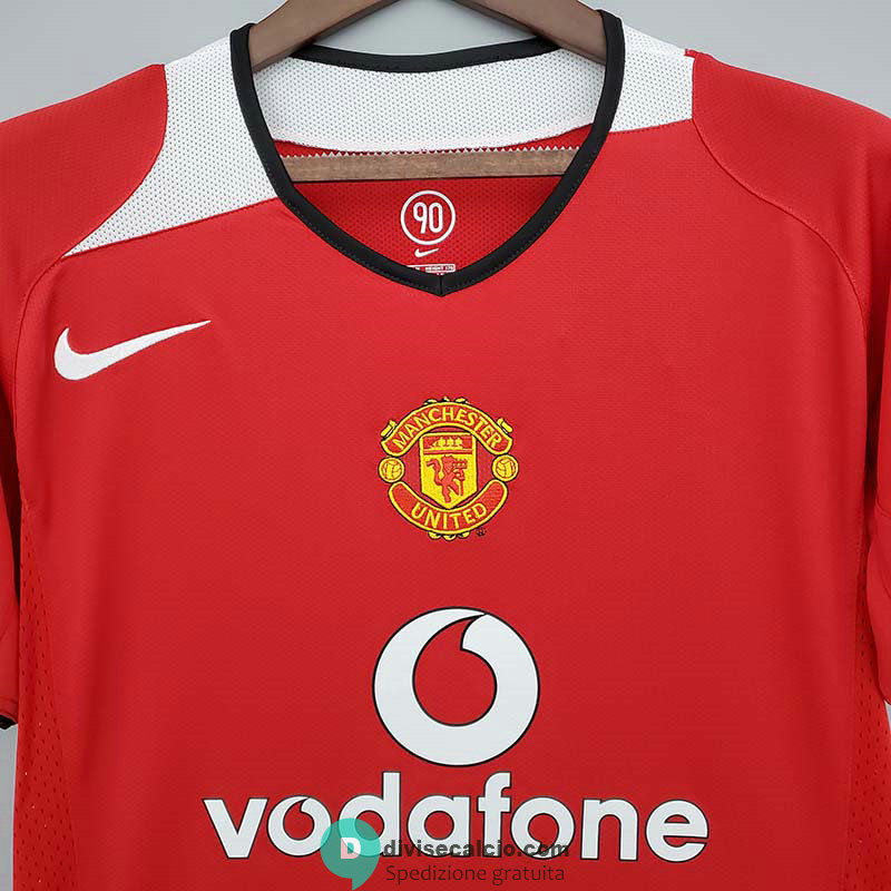 Maglia Manchester United Retro Gara Home 2004/2006