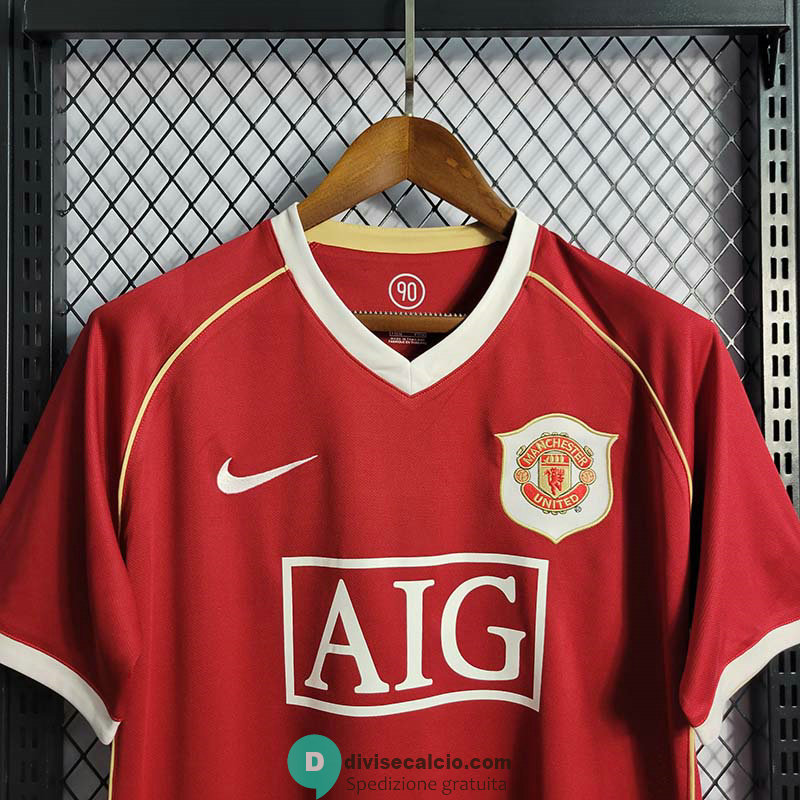 Maglia Manchester United Retro Gara Home 2006/2007