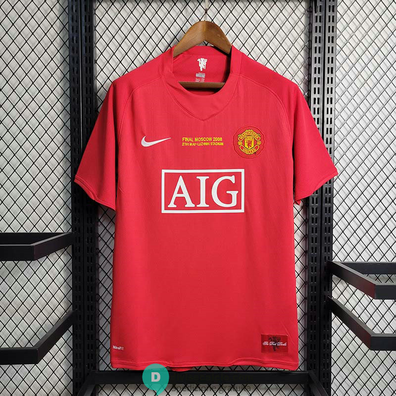 Maglia Manchester United Retro Gara Home 2007/2008